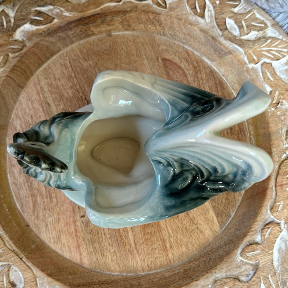 VINTAGE HULL POTTERY ROOSTER PLANTER 53 EUC - Picture 5 of 16